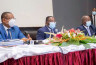 Passation de charges entre le ministre de l’Economie, M. Jean-Marie OGANDAGA, et le ministre du Budget, M. Sosthène OSSOUNGOU NDIBANGOYE.