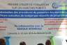 Seminaire de formation sur les marches publics : optimisation des procedures de passation des marches pour une meilleure execution du budget par objectif de programme