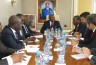 Visite de courtoisie du FMI au Ministère du Budget et des Comptes Publics.