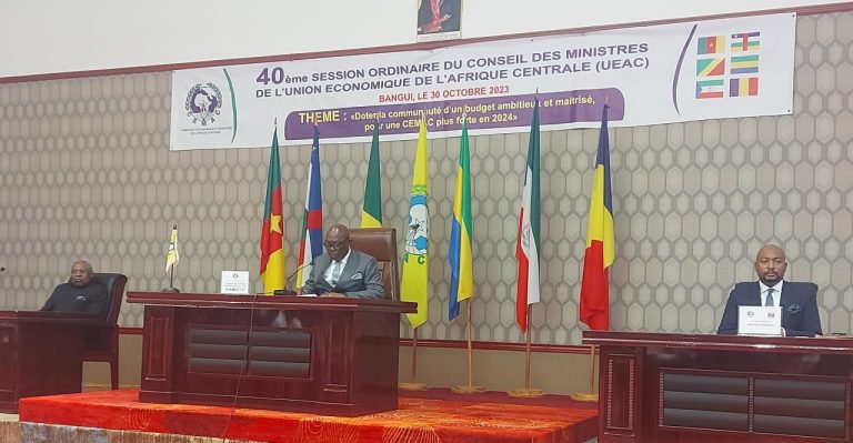 Session Ordinaire du Conseil des Ministres de l&rsquo;Union Economique de l&rsquo;Afrique Centrale (UEAC).