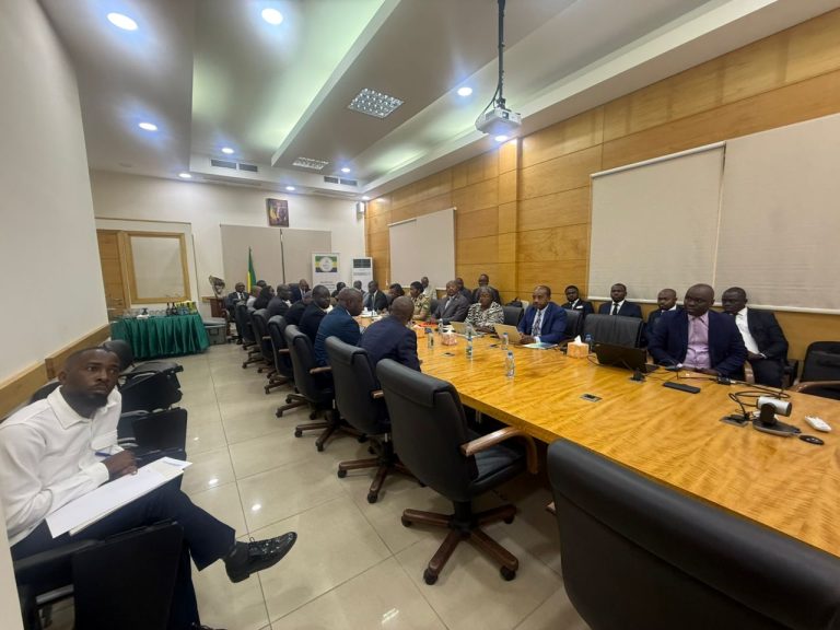 Rencontre avec la délégation du groupe bancaire panafricain ECOBANK Transnational Incorporated (ETI).