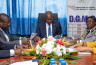 Visite du Ministre à la Direction Générale des Marchés Publics (DGMP).