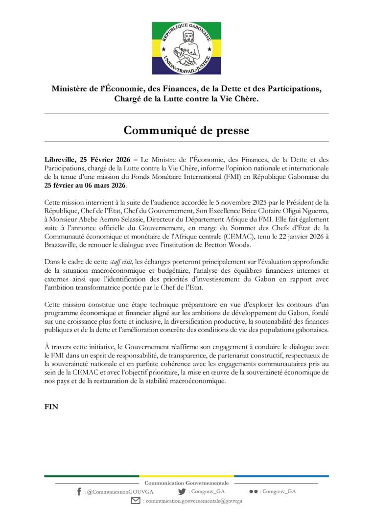 FMI au GABON