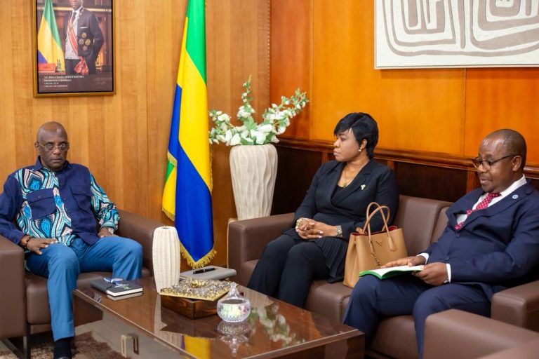 Audience avec la délégation de haut niveau de la Commission de la Communauté Économique des États de l&rsquo;Afrique Centrale (CEEAC)