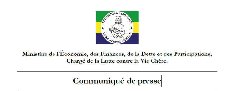 Communiqué de presse