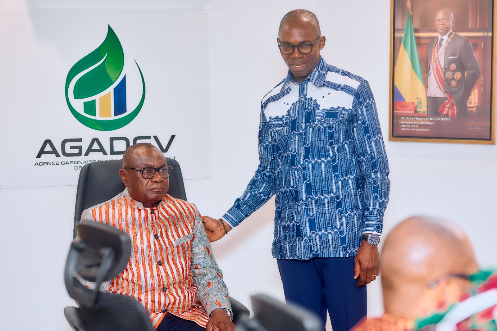 Cérémonie d’installation officielle de Monsieur Auguste BIBAYE ITANDA en qualité de Président de son Conseil d’Administration.